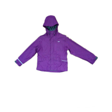 Imperméable en mousse violet PU pour enfants